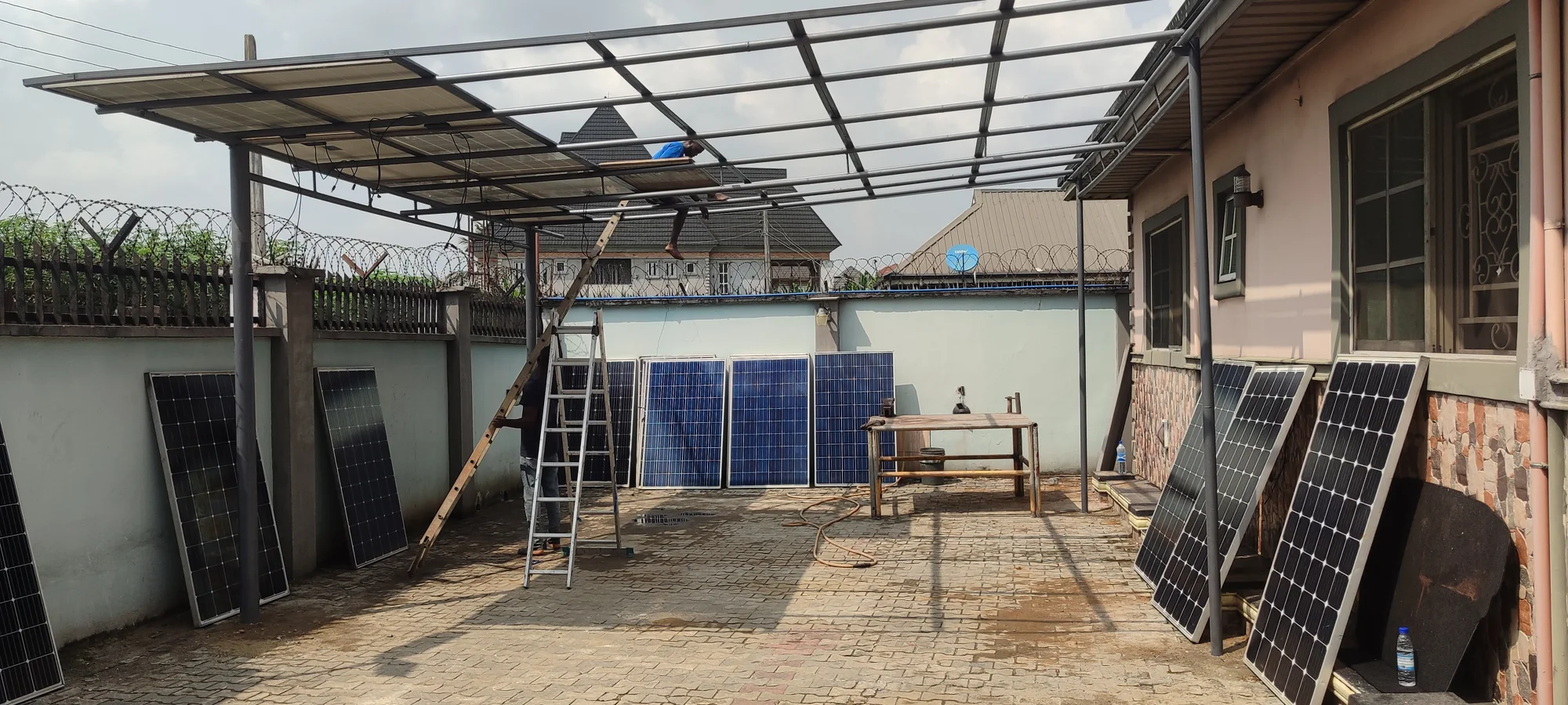 Solar canopy structures