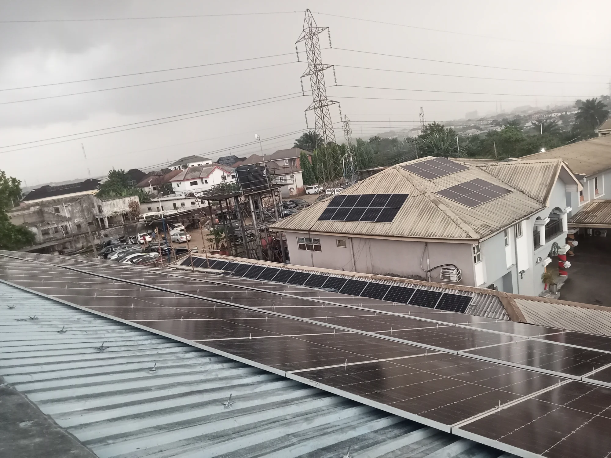Rooftop solar installations
